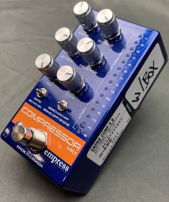 Gear Hunter | Empress Effects - Compressor MkII Pedal - Blue